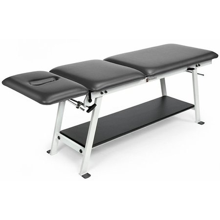 ARMEDICA Fixed Height Treatment Table with Three Piece Top, Blueridge AMF3-BLR